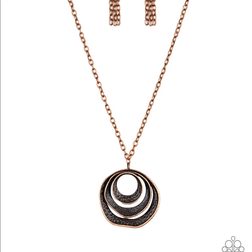 Copper necklaces 4 total